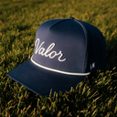Valor Collection Golf Hat - Midnight Cursive