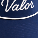 Valor Collection Golf Hat - Midnight Cursive